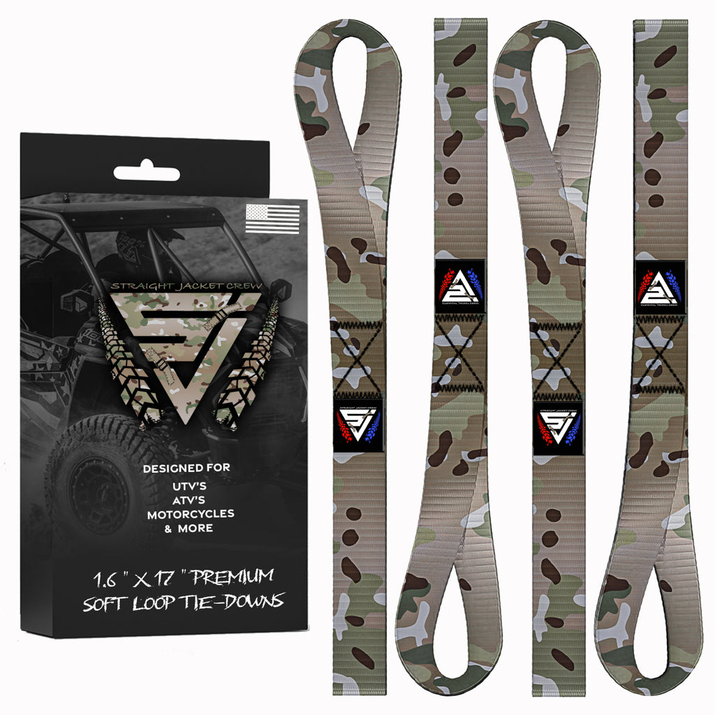 soft loop tiedown, laydown